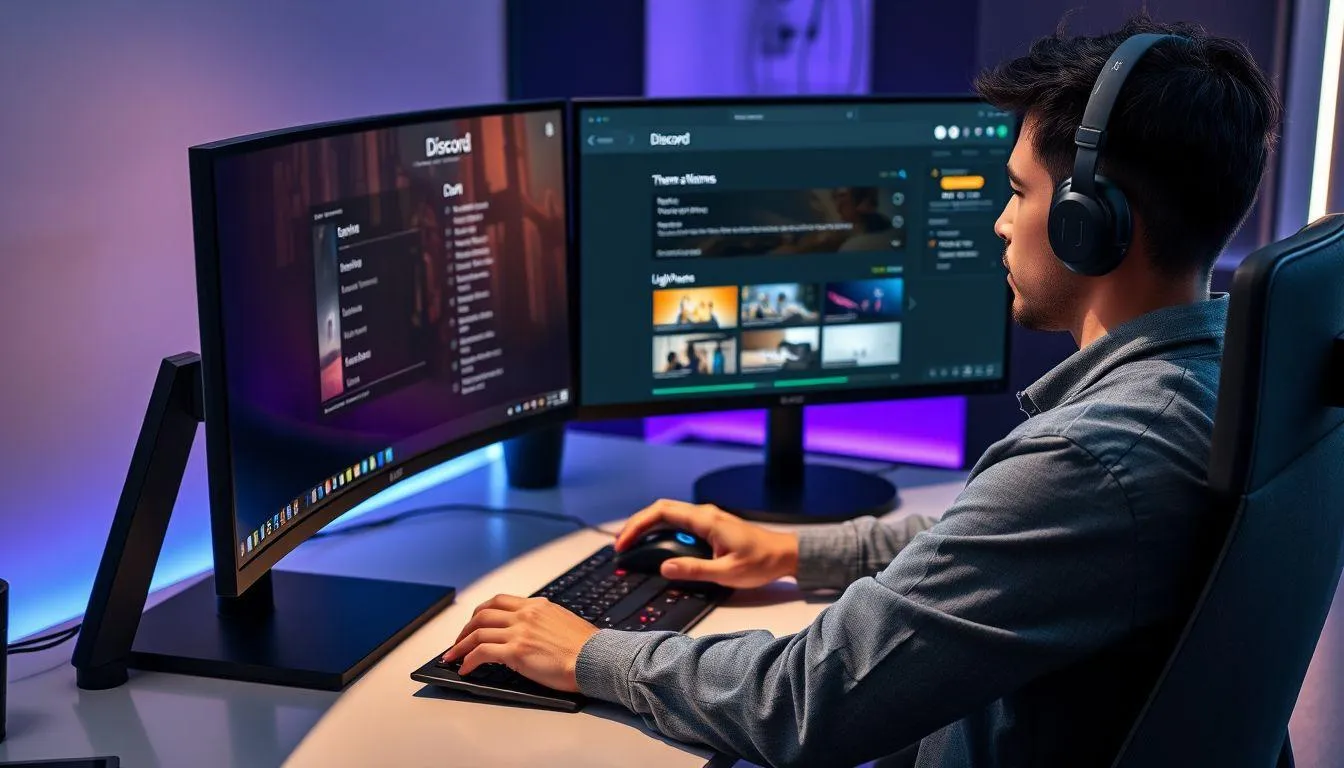1. Cara Mengubah Tema Discord Melalui User Settings (c) Ilustrasi AI