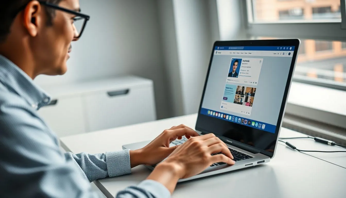 Cara Mengubah Nama di Facebook Melalui Menu Profil Langsung (credit:Image by AI)