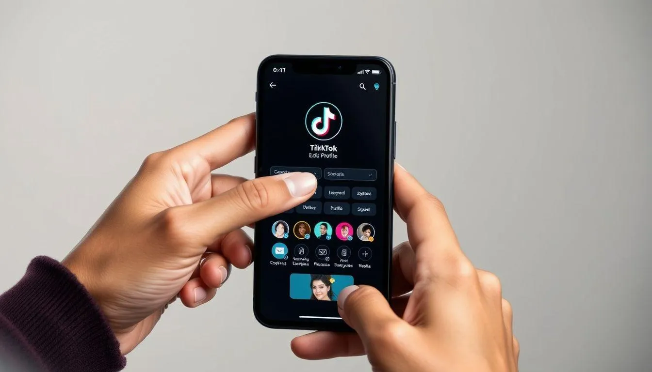 Langkah-Langkah Mengubah Foto Profil TikTok (c) Ilustrasi AI