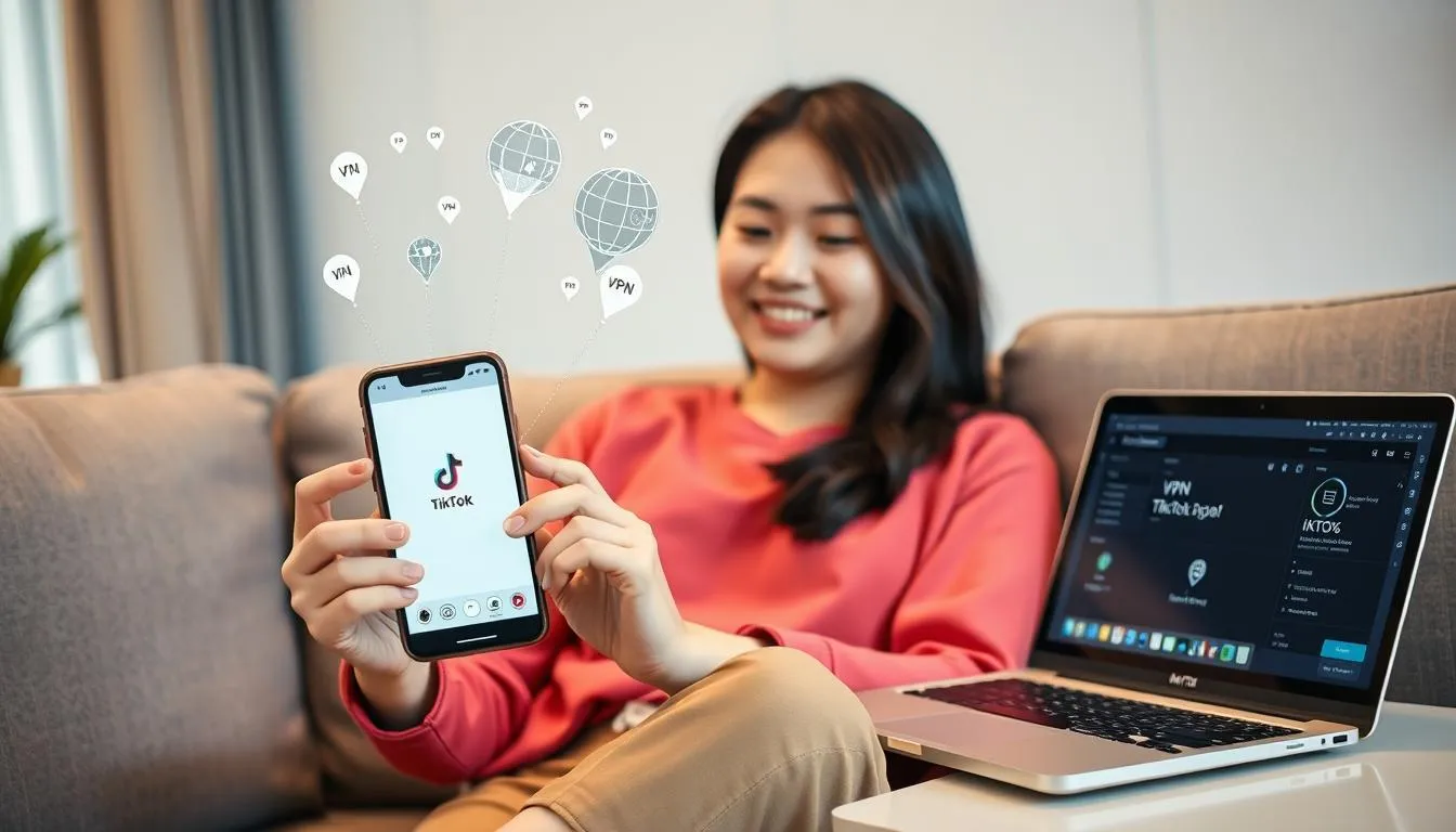 Metode Mengubah Region TikTok (c) Ilustrasi AI