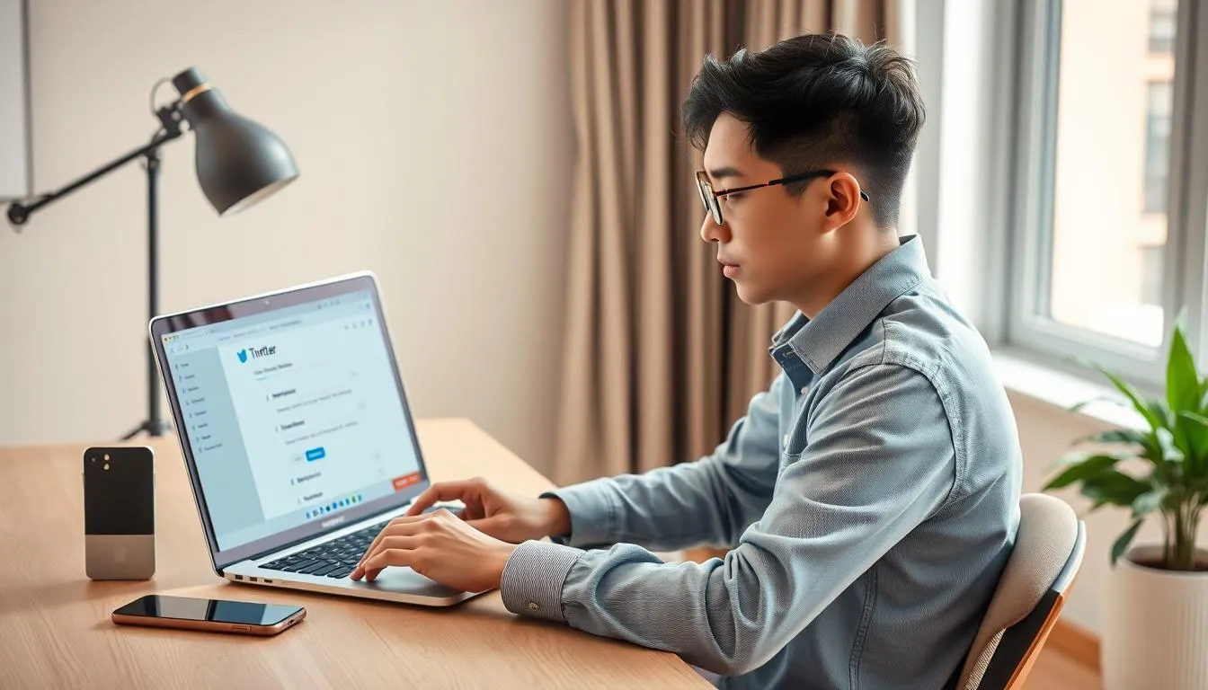 Langkah-langkah Mengubah Tanggal Lahir di Twitter (c) Ilustrasi AI