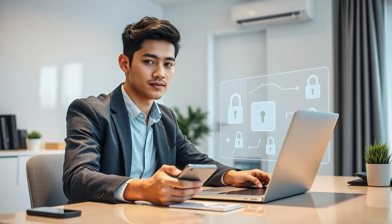 Keamanan dan Privasi Akun Twitter (c) Ilustrasi AI