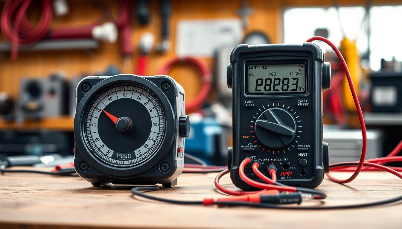 Jenis-Jenis Multimeter untuk Mengukur Arus Listrik (c) Ilustrasi AI