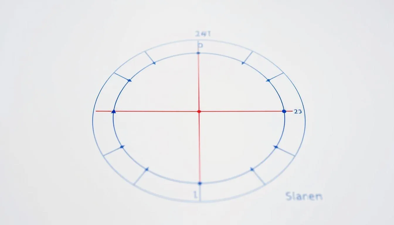 Pengertian Diameter Lingkaran (c) Ilustrasi AI
