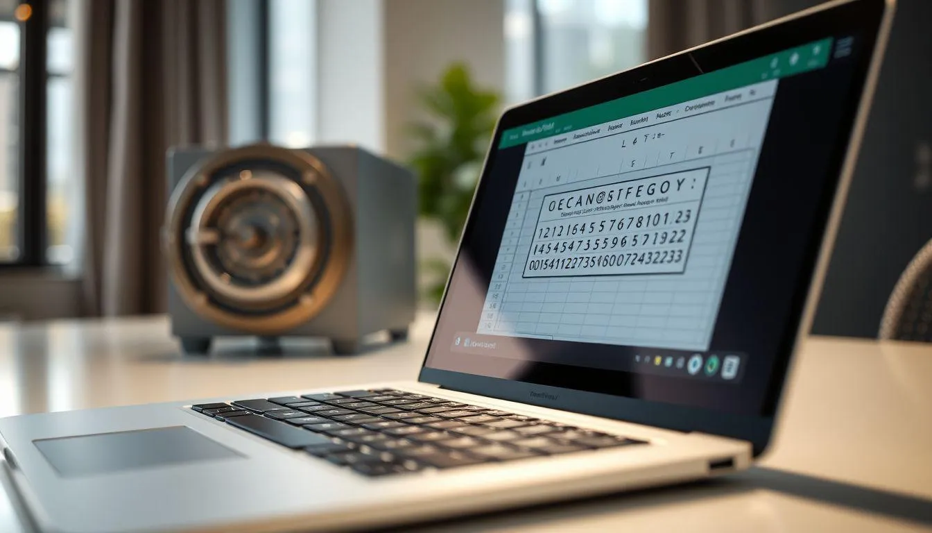 Tips Keamanan Password Excel (c) Ilustrasi AI