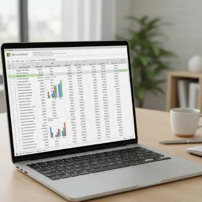 Cara Mengunci Rumus di Excel pada MacBook (c) Ilustrasi AI