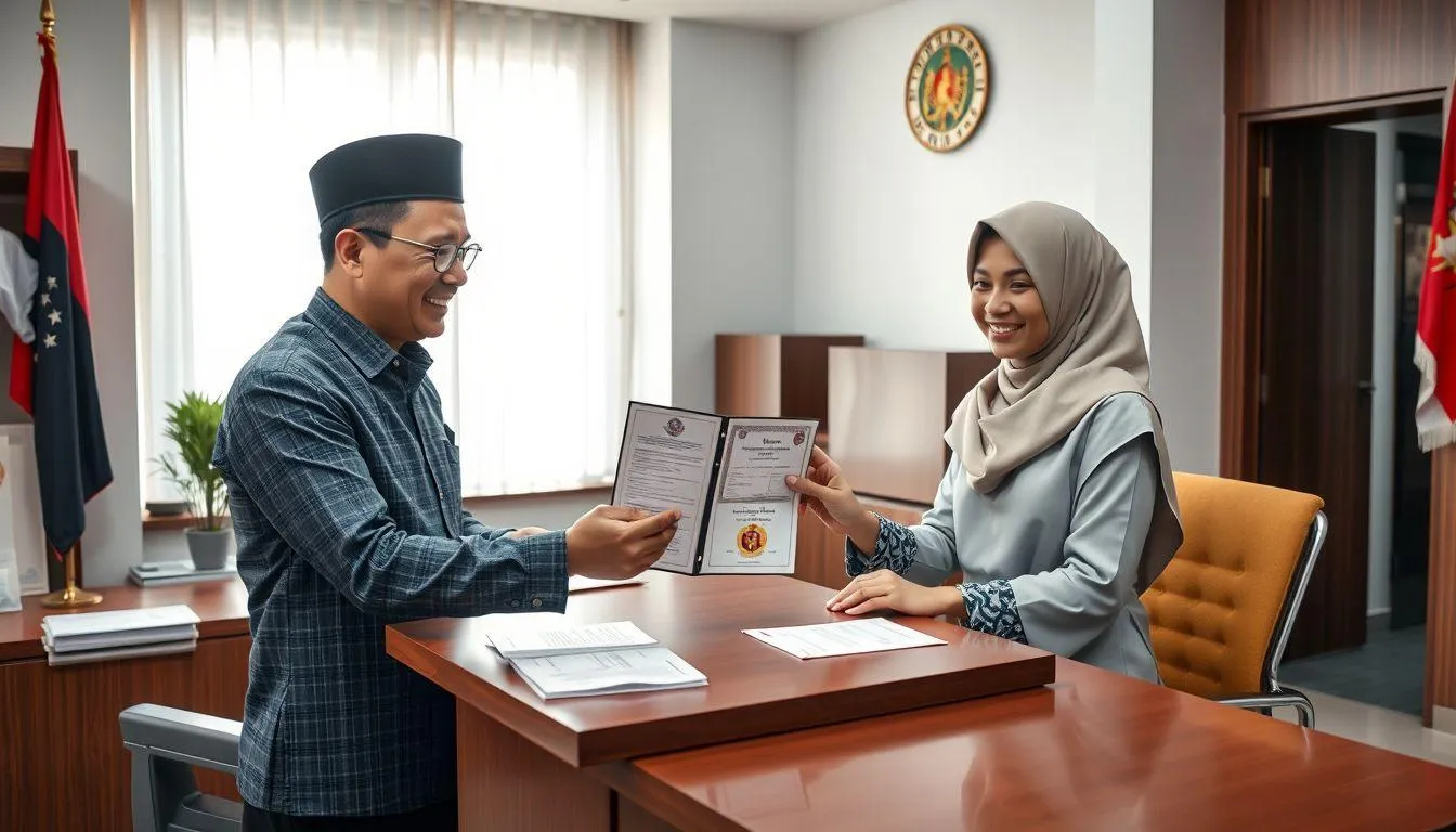 Biaya dan Waktu Pengurusan (c) Ilustrasi AI