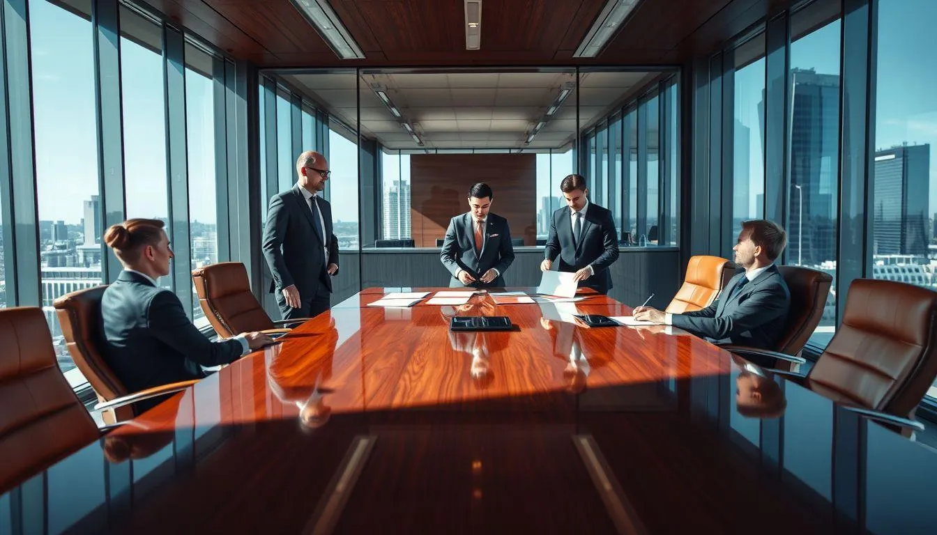 Struktur Organisasi dan Pengelolaan CV (c) Ilustrasi AI