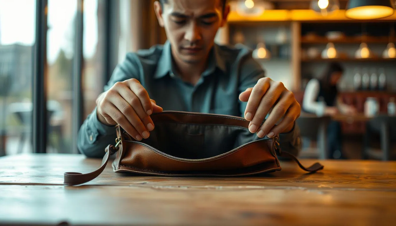 Langkah Awal Saat Menyadari Dompet Hilang (c) Ilustrasi AI