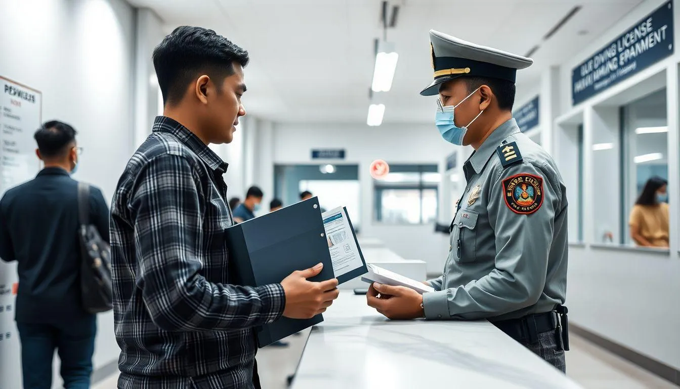 Pengurusan SIM, STNK, dan Dokumen Kendaraan (c) Ilustrasi AI