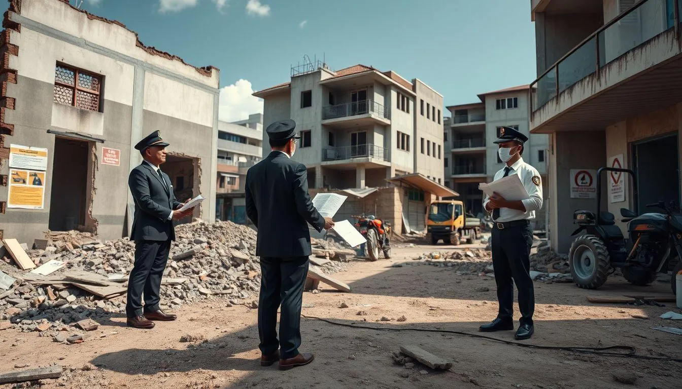 Sanksi Tidak Memiliki IMB (c) Ilustrasi AI