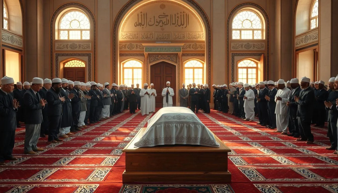 Rukun dan Bacaan dalam Shalat Jenazah (c) Ilustrasi AI