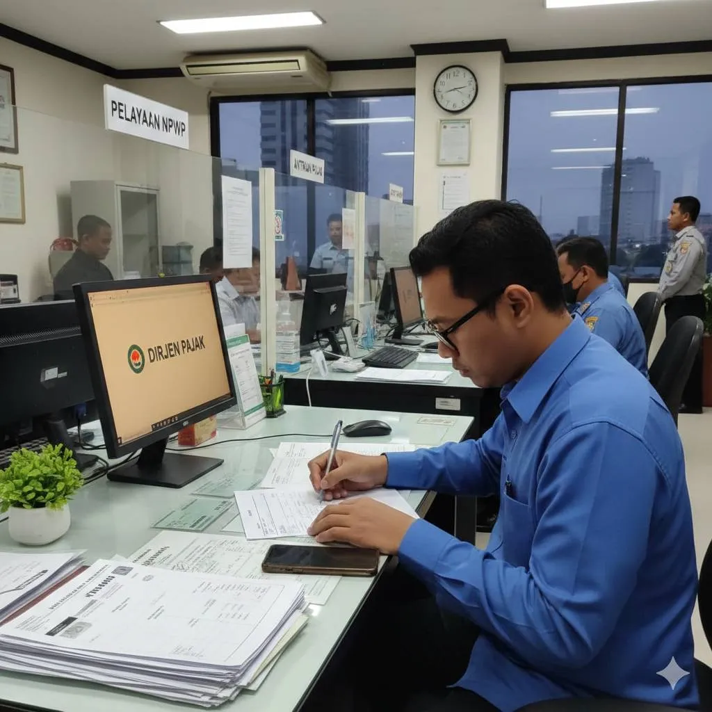 Tips Agar Pengajuan NPWP Tidak Ditolak (c) Ilustrasi AI