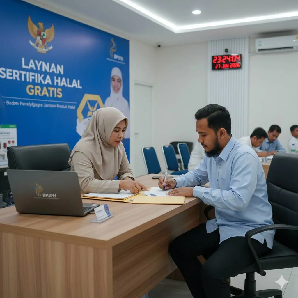 Cara Mengurus Sertifikat Halal dengan Mengikuti Sidang Fatwa  (c) Ilustrasi AI
