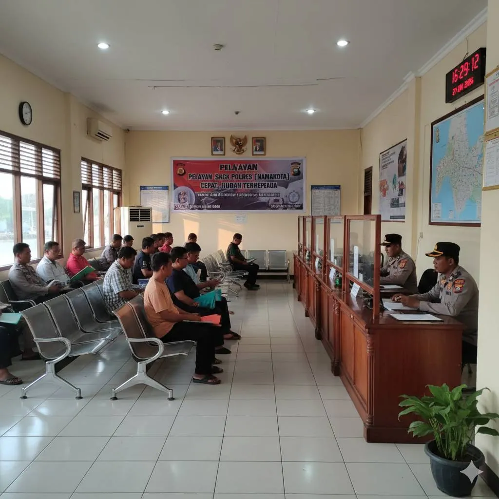 3. Cara Mengurus SKCK dengan Mewakilkan kepada Keluarga atau Kerabat  Caption : 5. Cara Mengurus SKCK dengan Menggunakan Surat Keterangan Domisili Sementara (c) Ilustrasi AI Desc :