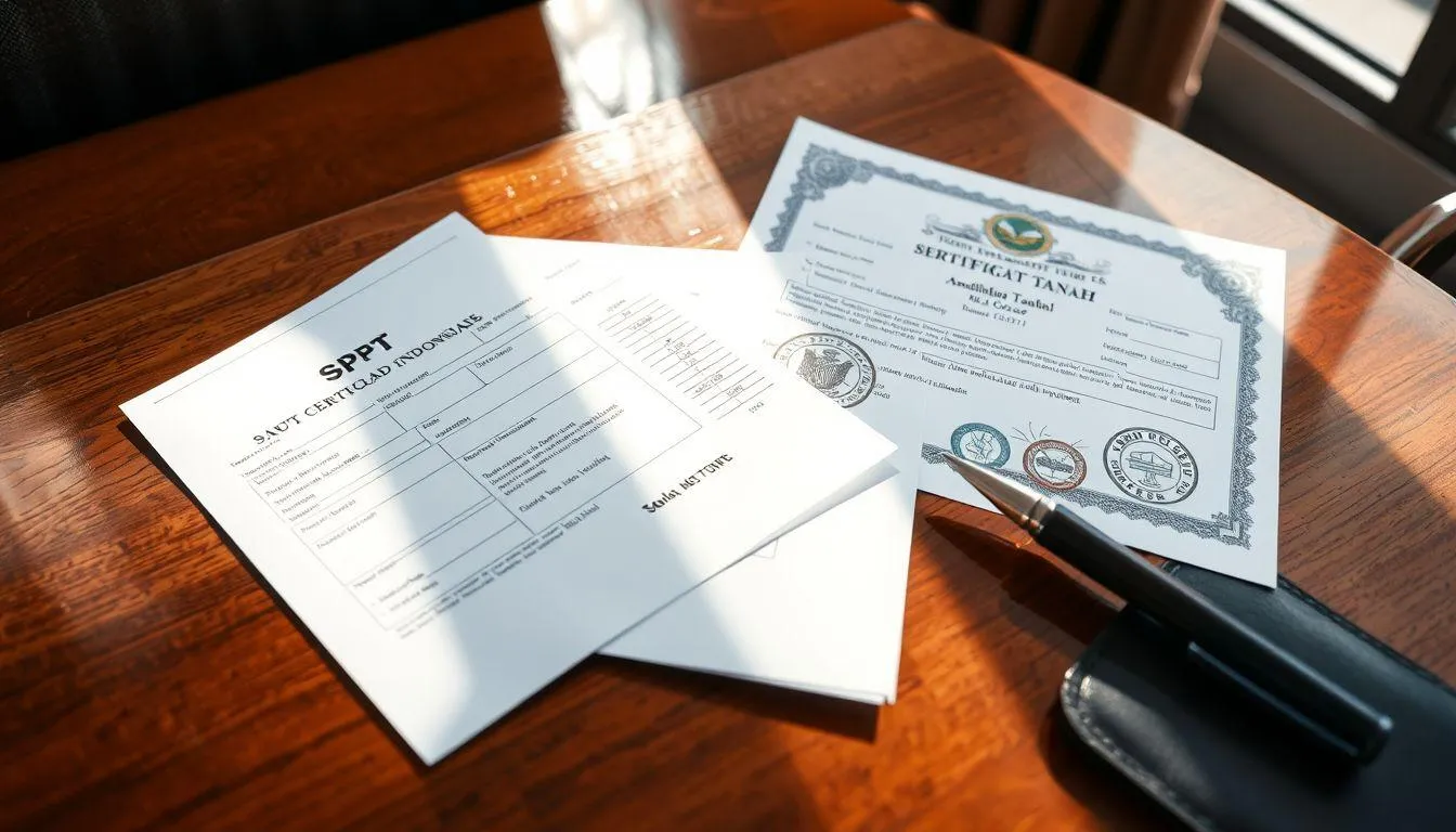 Perbedaan SPPT dengan Dokumen Kepemilikan Tanah Lainnya (c) Ilustrasi AI