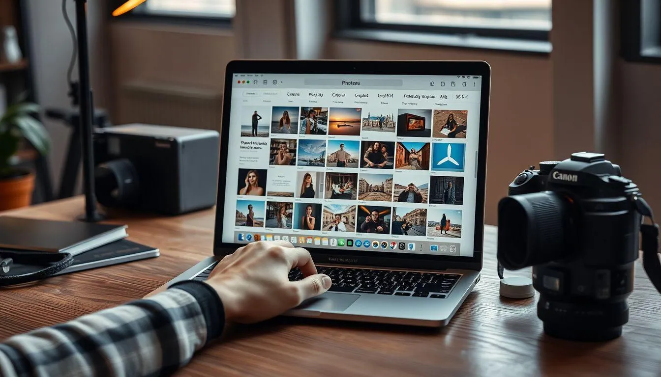 6. Cara Mengurutkan Foto di Mac Photos Berdasarkan Tanggal (c) Ilustrasi AI