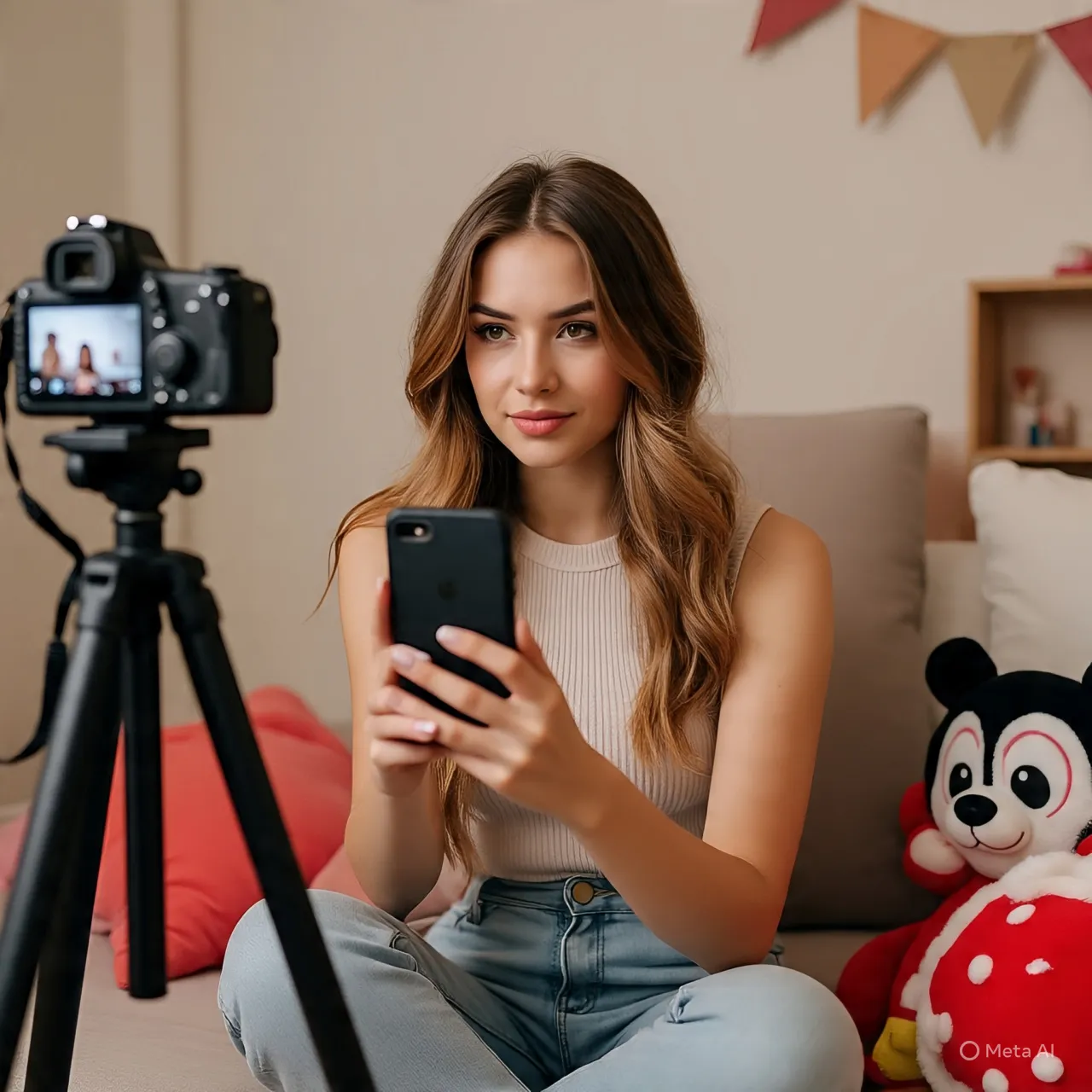 Memanfaatkan Fitur dan Algoritma TikTok (c) Ilustrasi AI