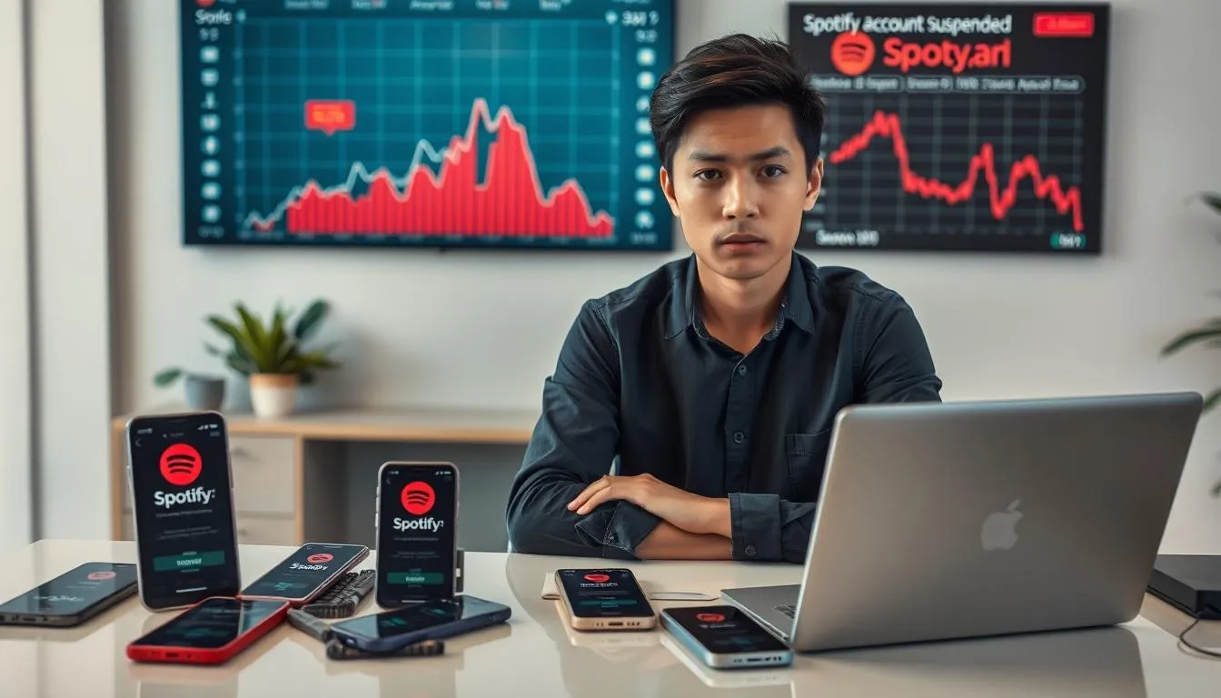 Risiko dan Tantangan Reseller Spotify Premium (c) Ilustrasi AI