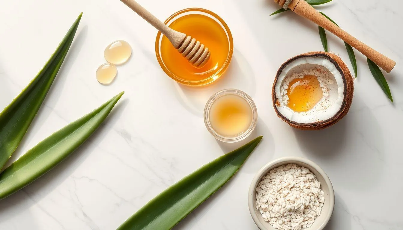 Bahan Alami untuk Hidrasi Kulit (c) Ilustrasi AI