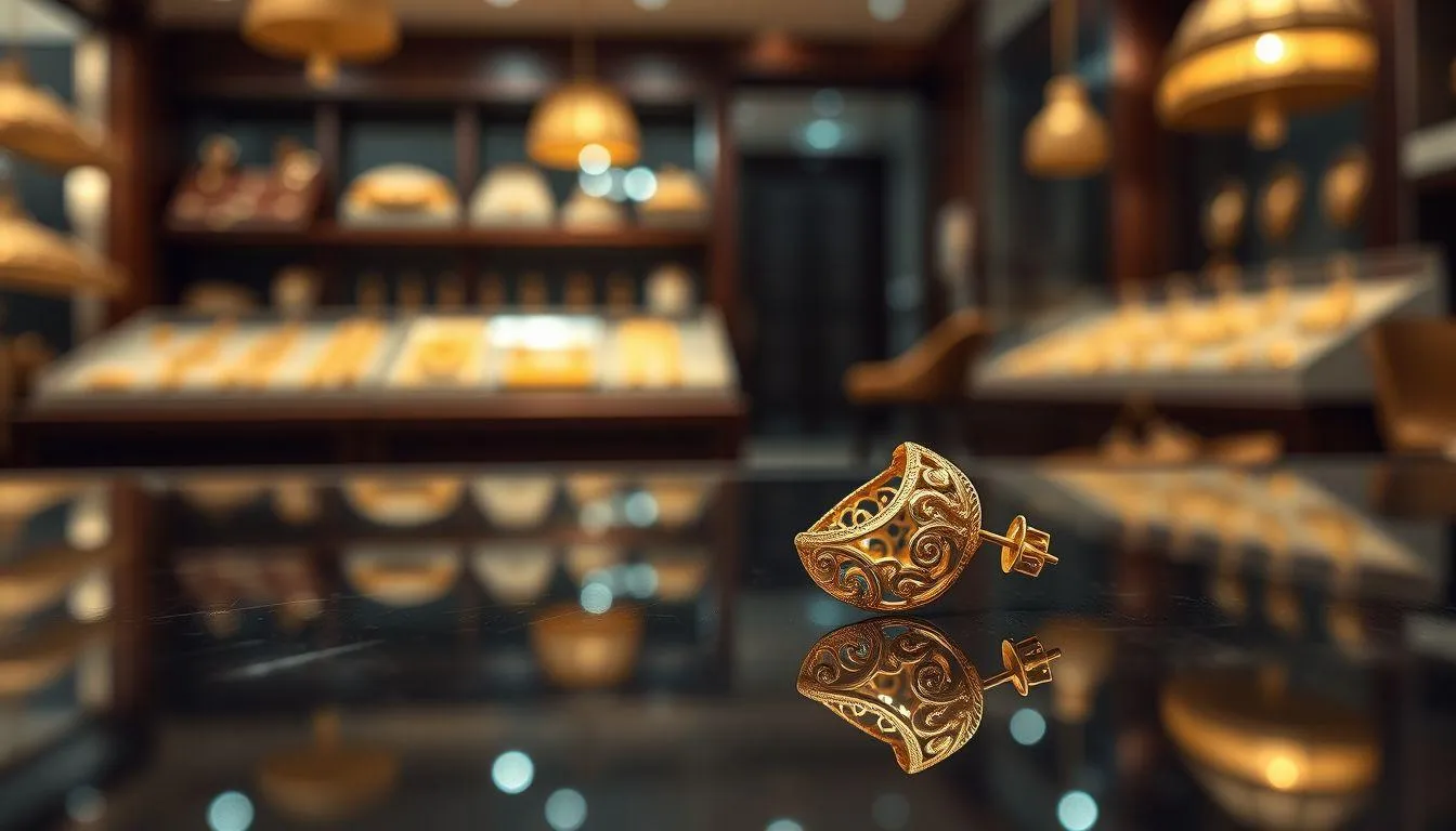 Mengapa Harga Jual Anting Emas Sebelah Lebih Rendah (c) Ilustrasi AI