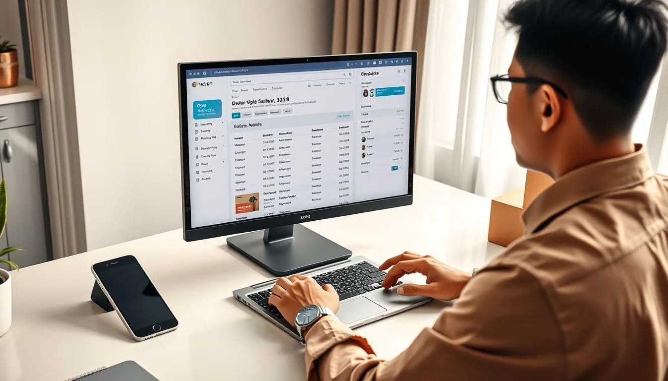 Mekanisme Penjualan Melalui Program Ekspor Shopee (c) Ilustrasi AI