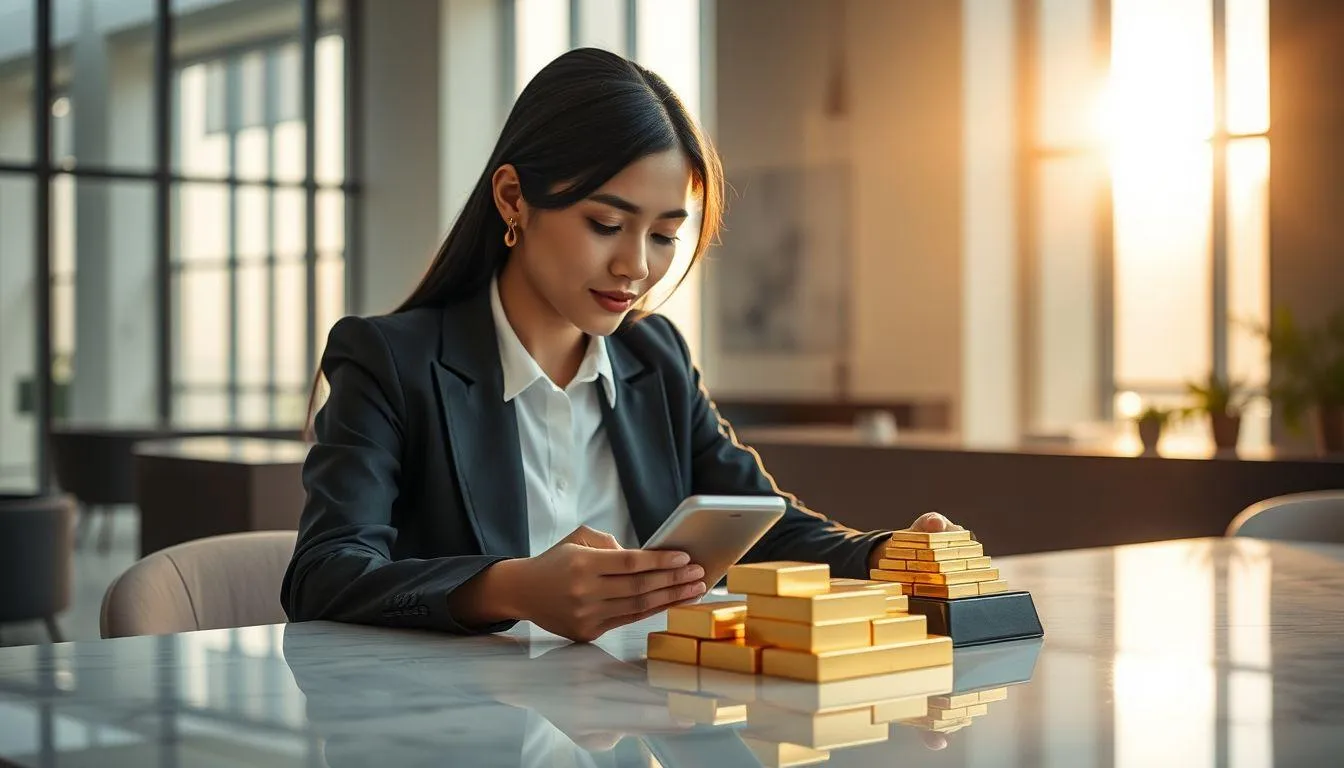 Keuntungan Menjual Emas Melalui Pegadaian Digital (c) Ilustrasi AI