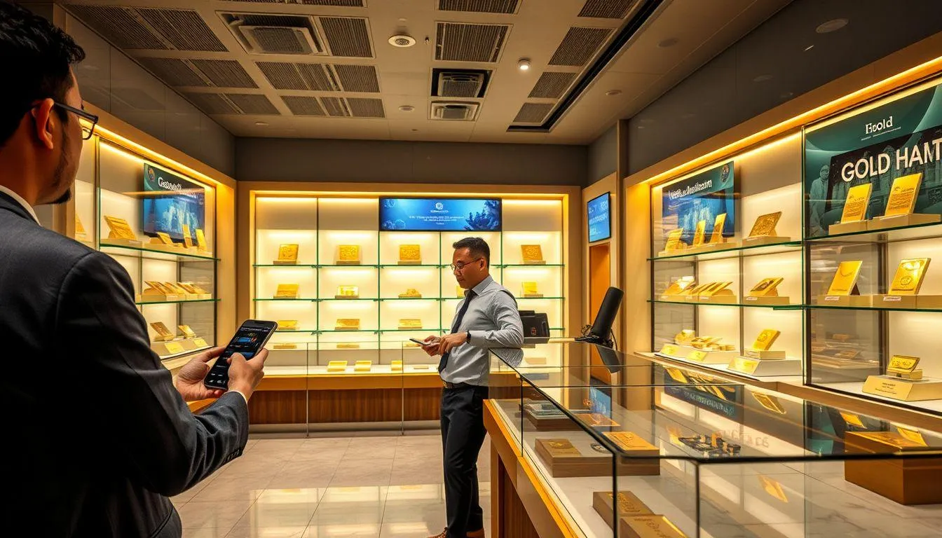 Perbedaan Menjual Emas Digital dan Emas Fisik di Pegadaian (c) Ilustrasi AI