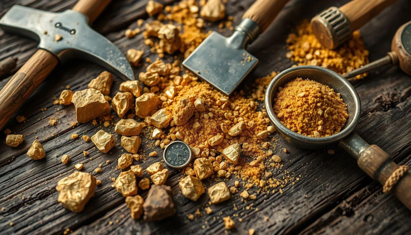 Pengertian Emas Hasil Tambang Tradisional (c) Ilustrasi AI