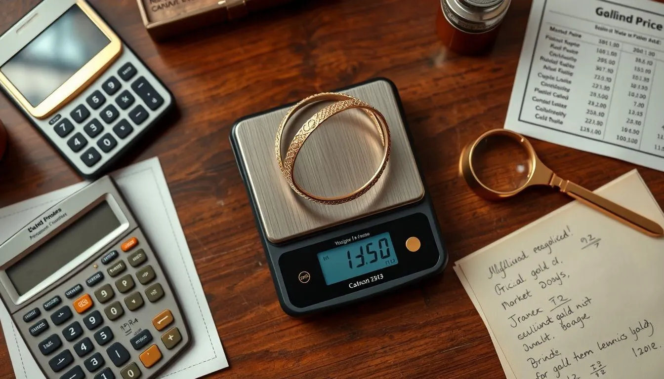 Cara Menghitung Harga Jual Emas Tanpa Surat (c) Ilustrasi AI