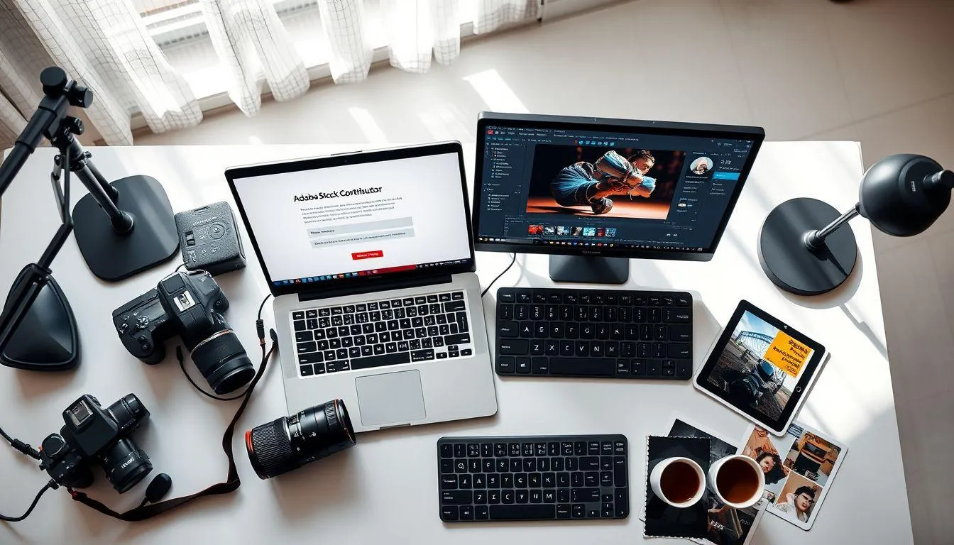 Langkah-Langkah Mendaftar Sebagai Adobe Stock Contributor (c) Ilustrasi AI