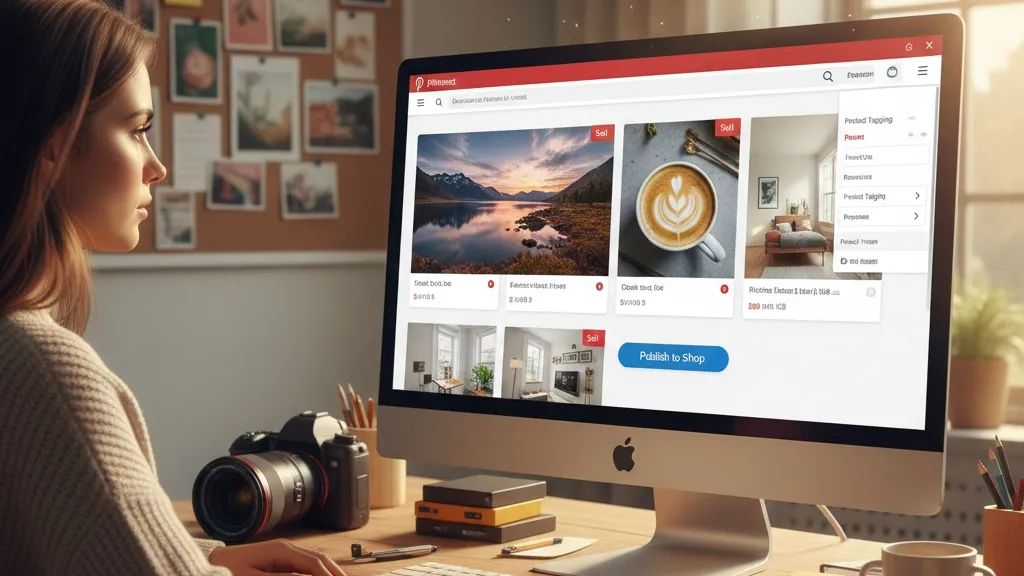 Memahami Cara Kerja Pinterest untuk Penjualan Gambar (c) Ilustrasi AI