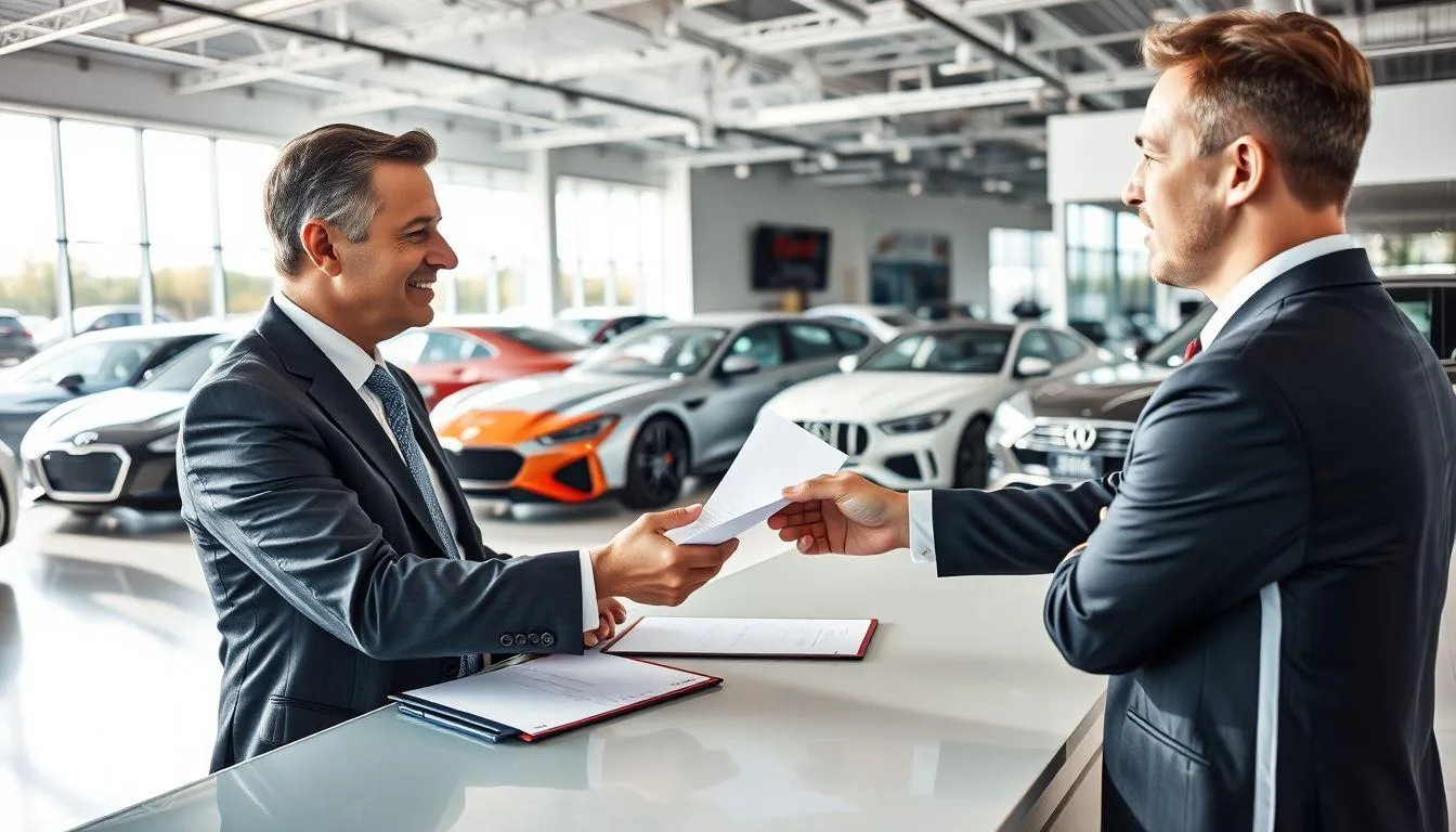 Menjual ke Dealer atau Perusahaan Jual Beli Mobil (c) Ilustrasi AI