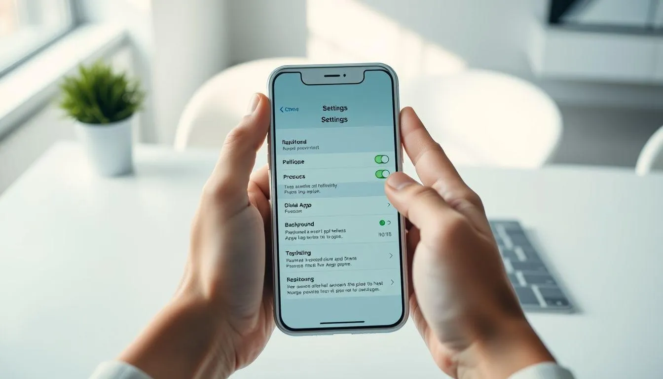 Cara Menonaktifkan Aplikasi Latar Belakang di iPhone (c) Ilustrasi AI