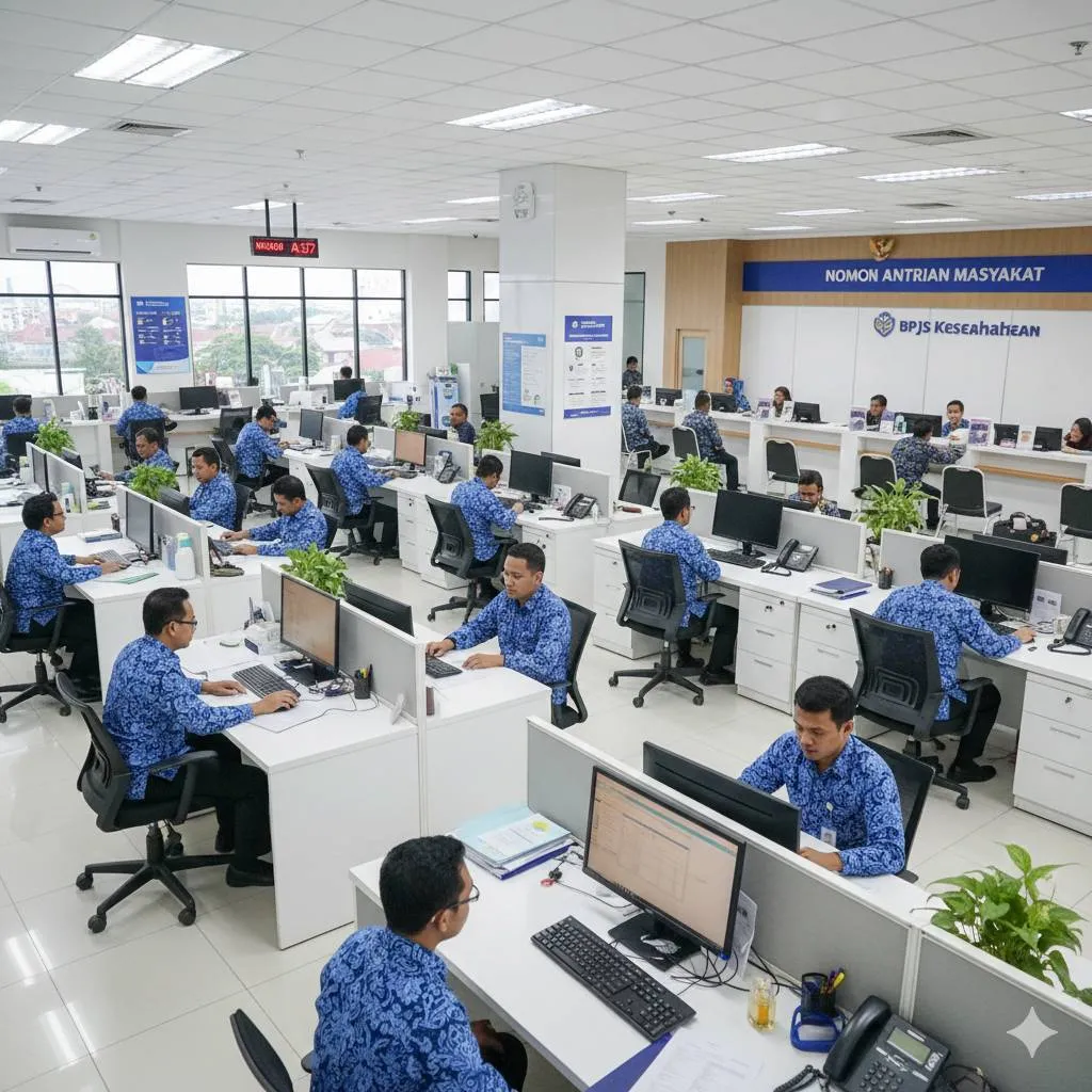 Cara Menonaktifkan BPJS Kesehatan Karyawan Resign Melalui PANDAWA (c) Ilustrasi AI