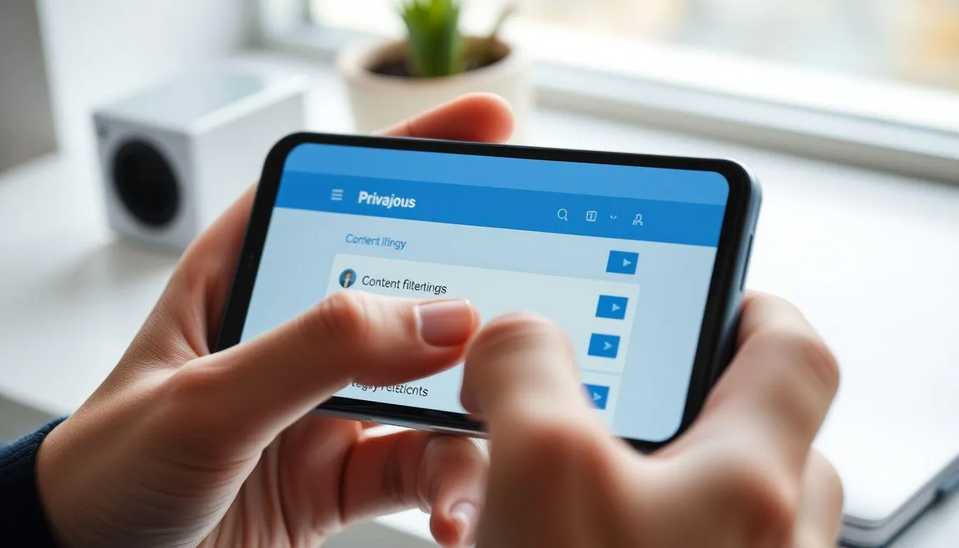 Mengatur Kategori Konten Sensitif Secara Spesifik (c) Ilustrasi AI