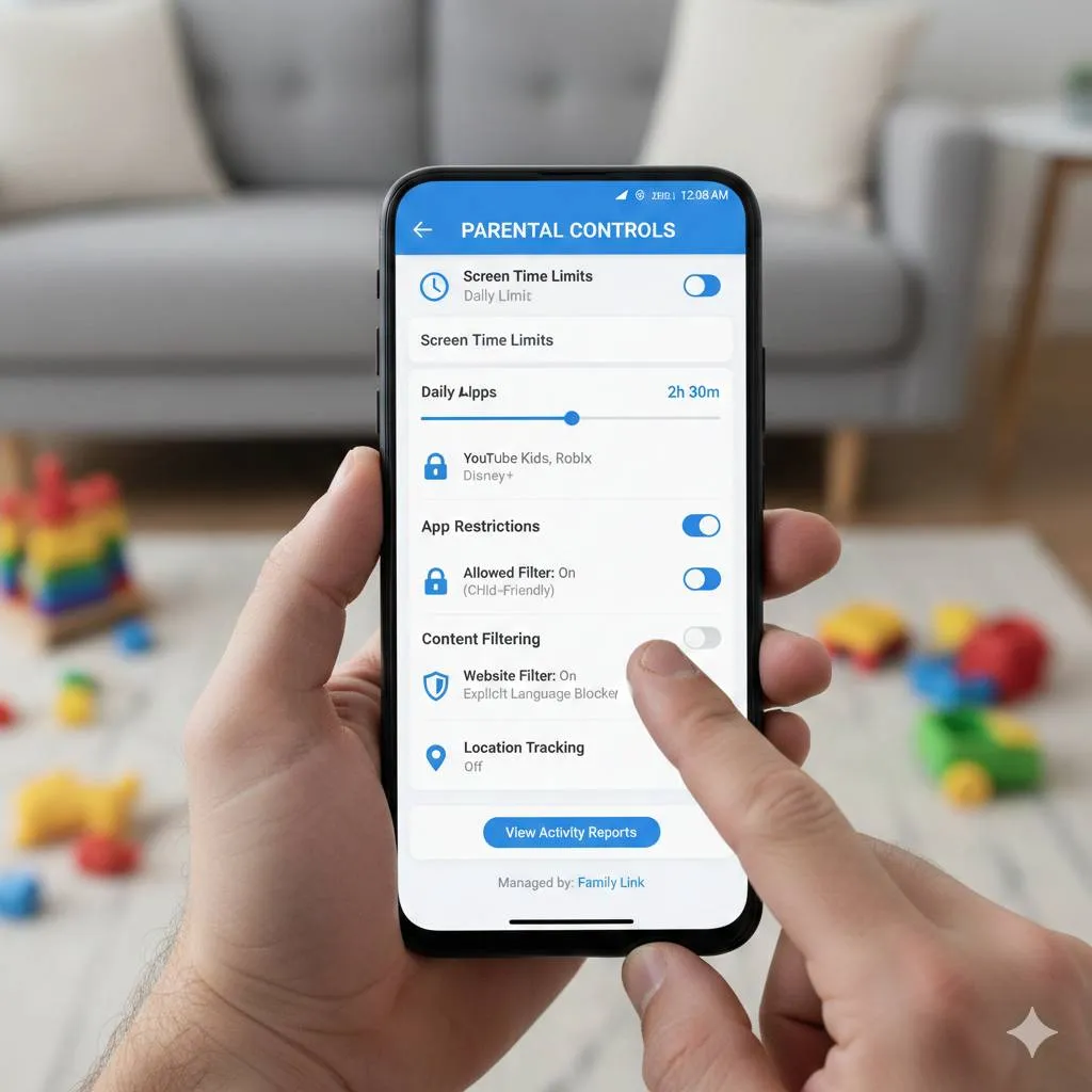 Alternatif Pengawasan Setelah Menonaktifkan Kontrol Orang Tua (c) Ilustrasi AI