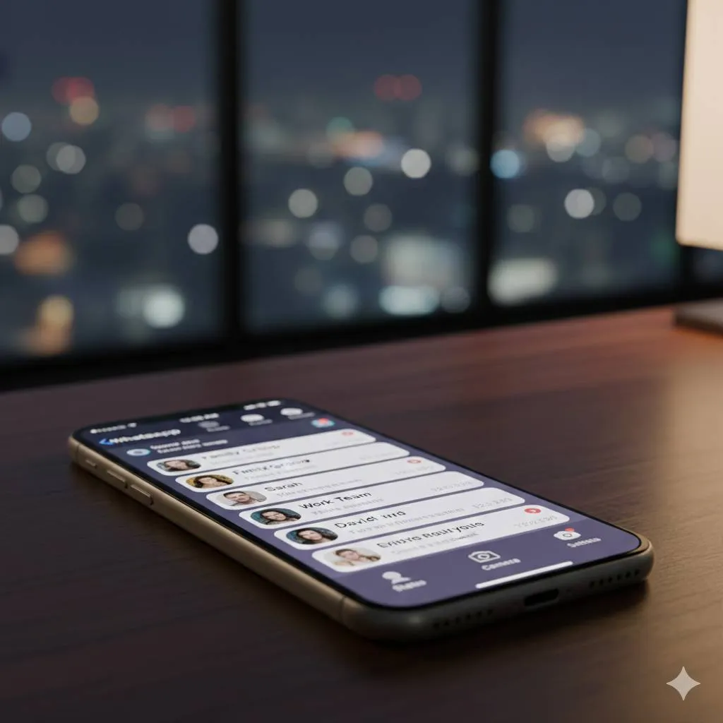 Perbedaan Membuka Kunci Chat dan Menonaktifkan Fitur Chat Lock (c) Ilustrasi AI