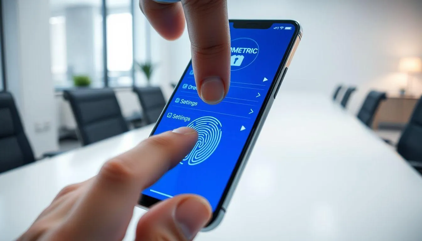 Menonaktifkan Fitur Biometrik Sidik Jari dan Pengenalan Wajah (c) Ilustrasi AI