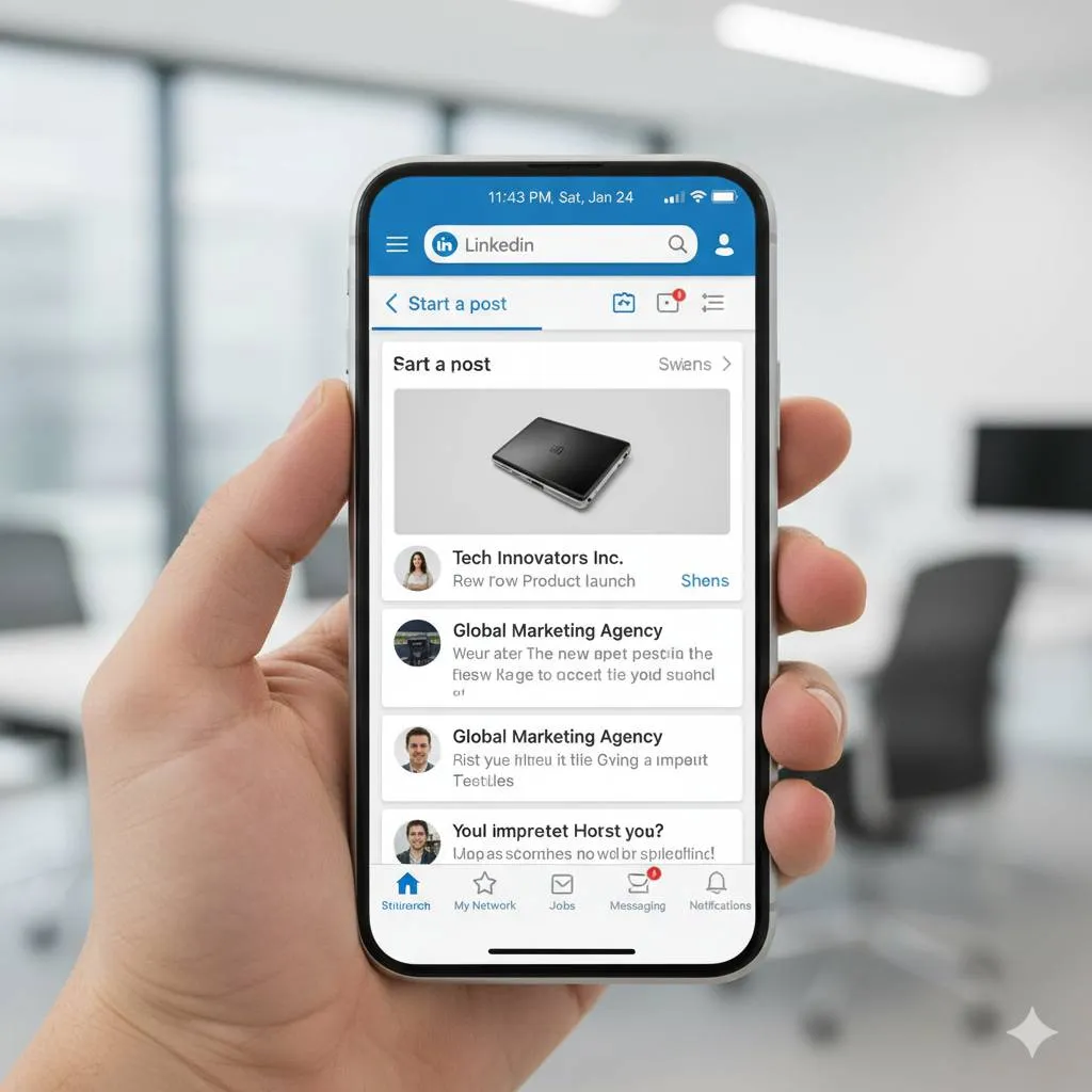 Cara Menonaktifkan LinkedIn Permanen (c) Ilustrasi AI