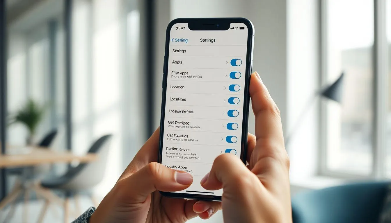 Menonaktifkan Lokasi untuk Aplikasi Tertentu (c) Ilustrasi AI