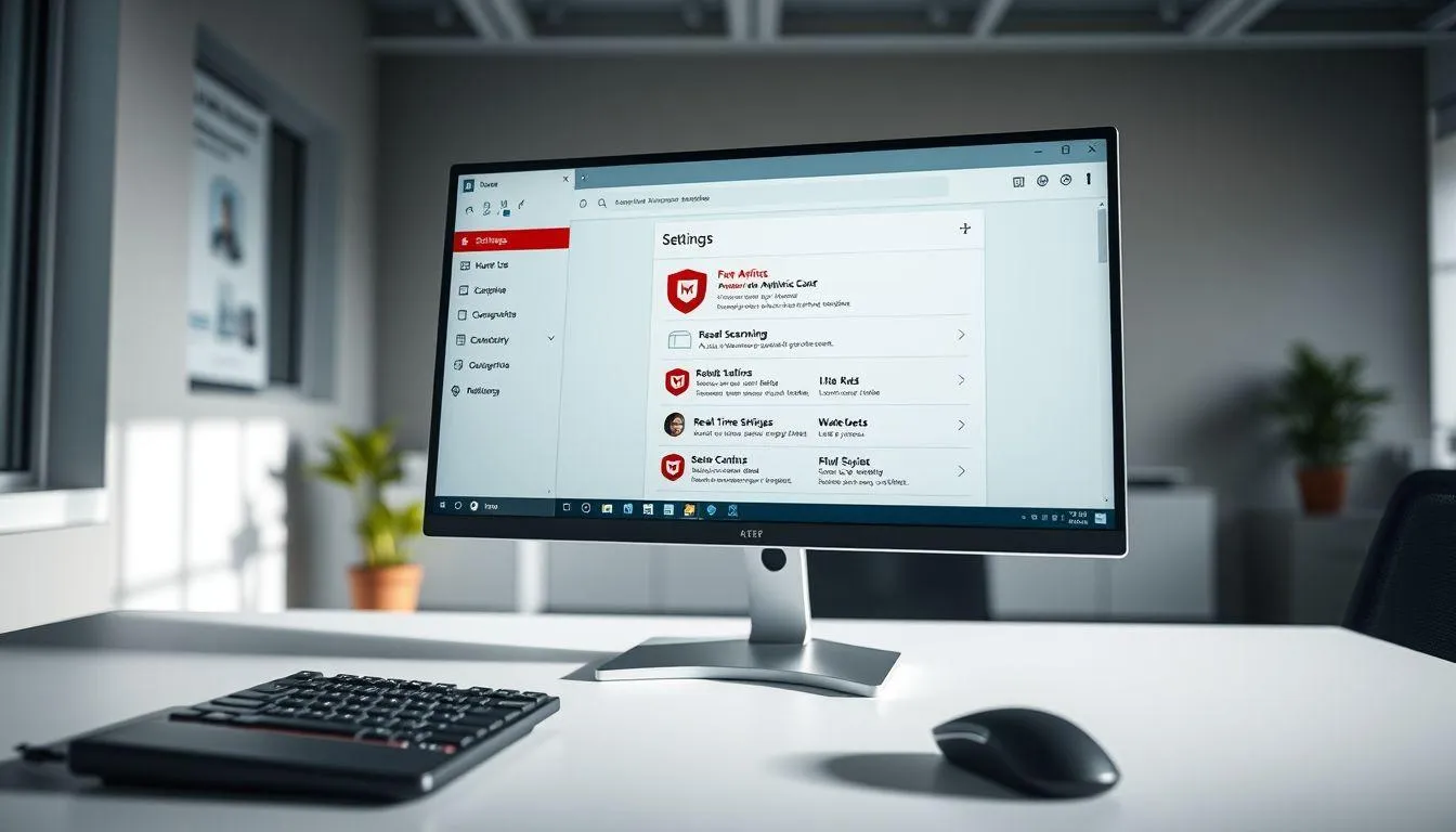 Cara Menonaktifkan McAfee di Windows (c) Ilustrasi AI