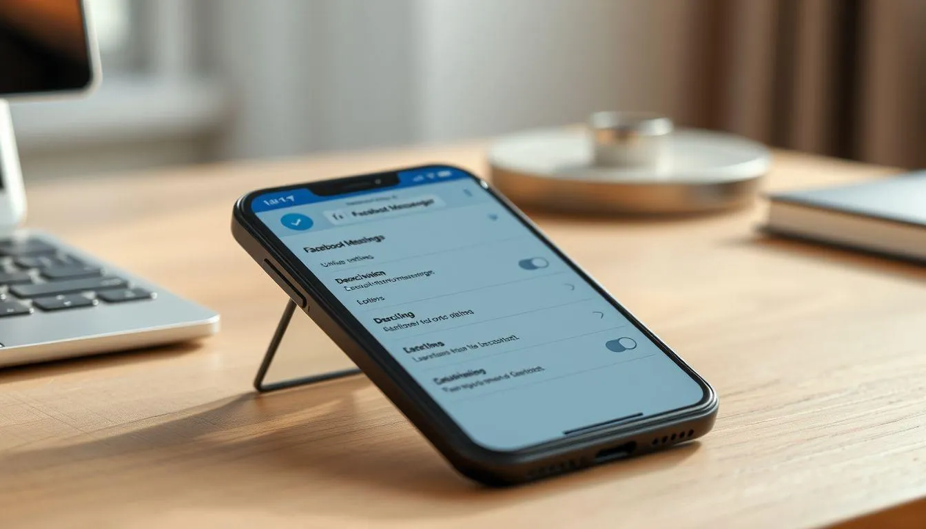 Pengertian Menonaktifkan Messenger Facebook (c) Ilustrasi AI