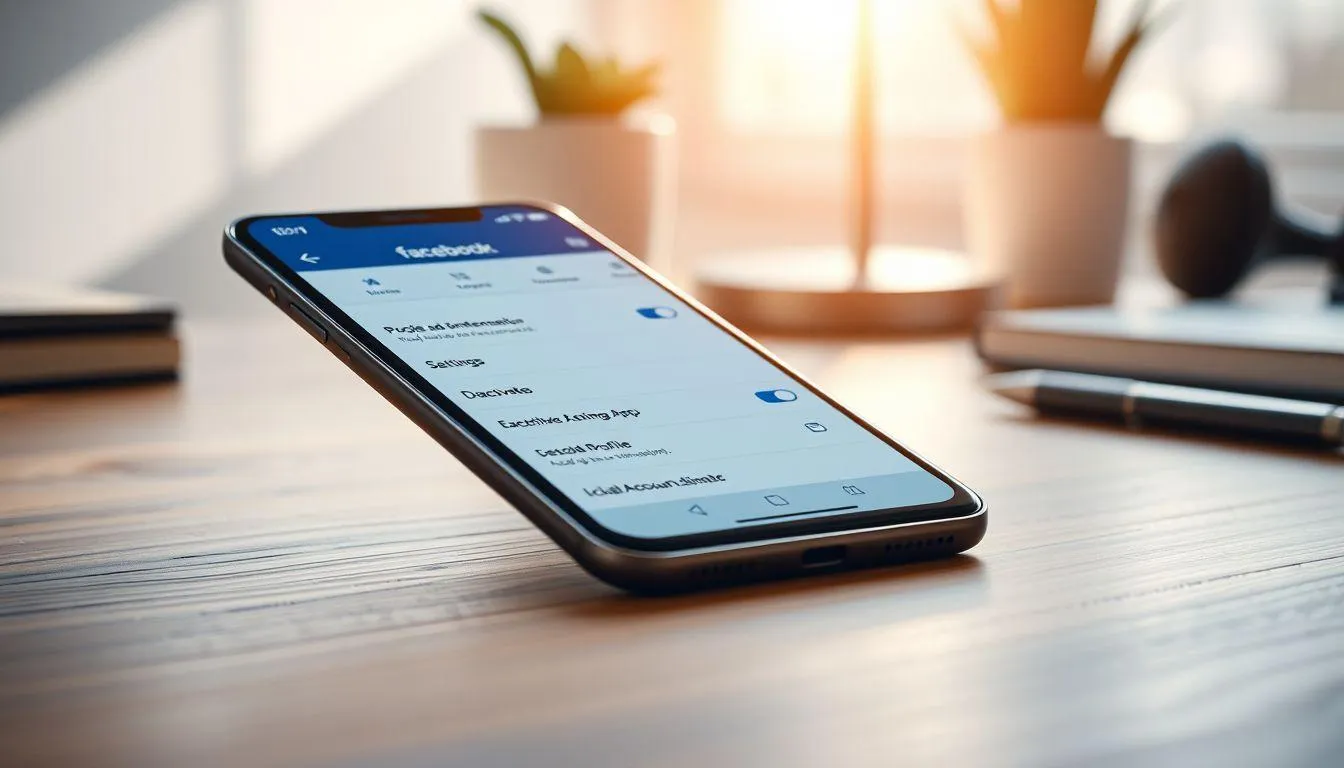 Cara Menonaktifkan Akun Facebook Terlebih Dahulu (c) Ilustrasi AI