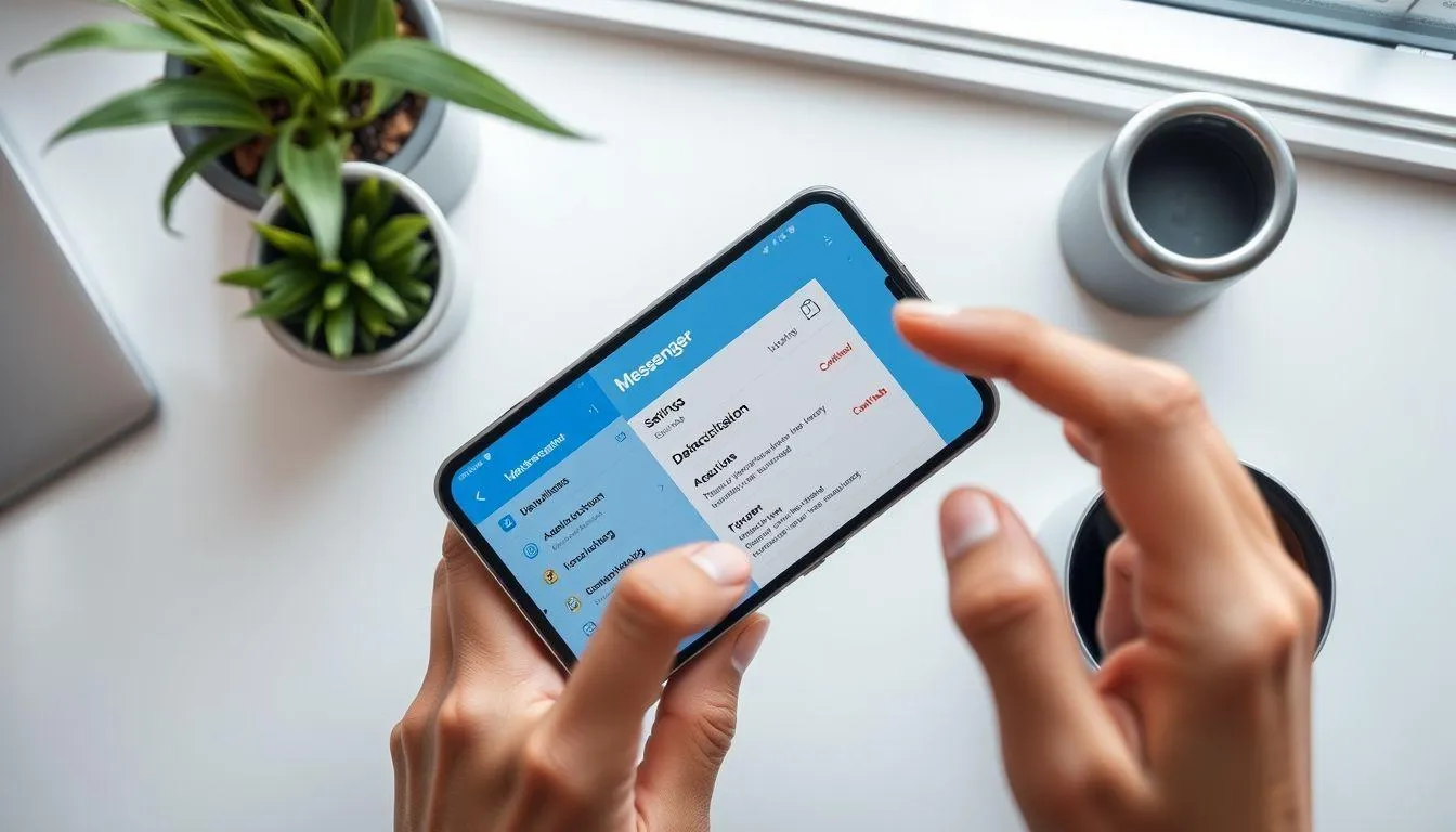 Cara Menonaktifkan Messenger di iPhone (c) Ilustrasi AI