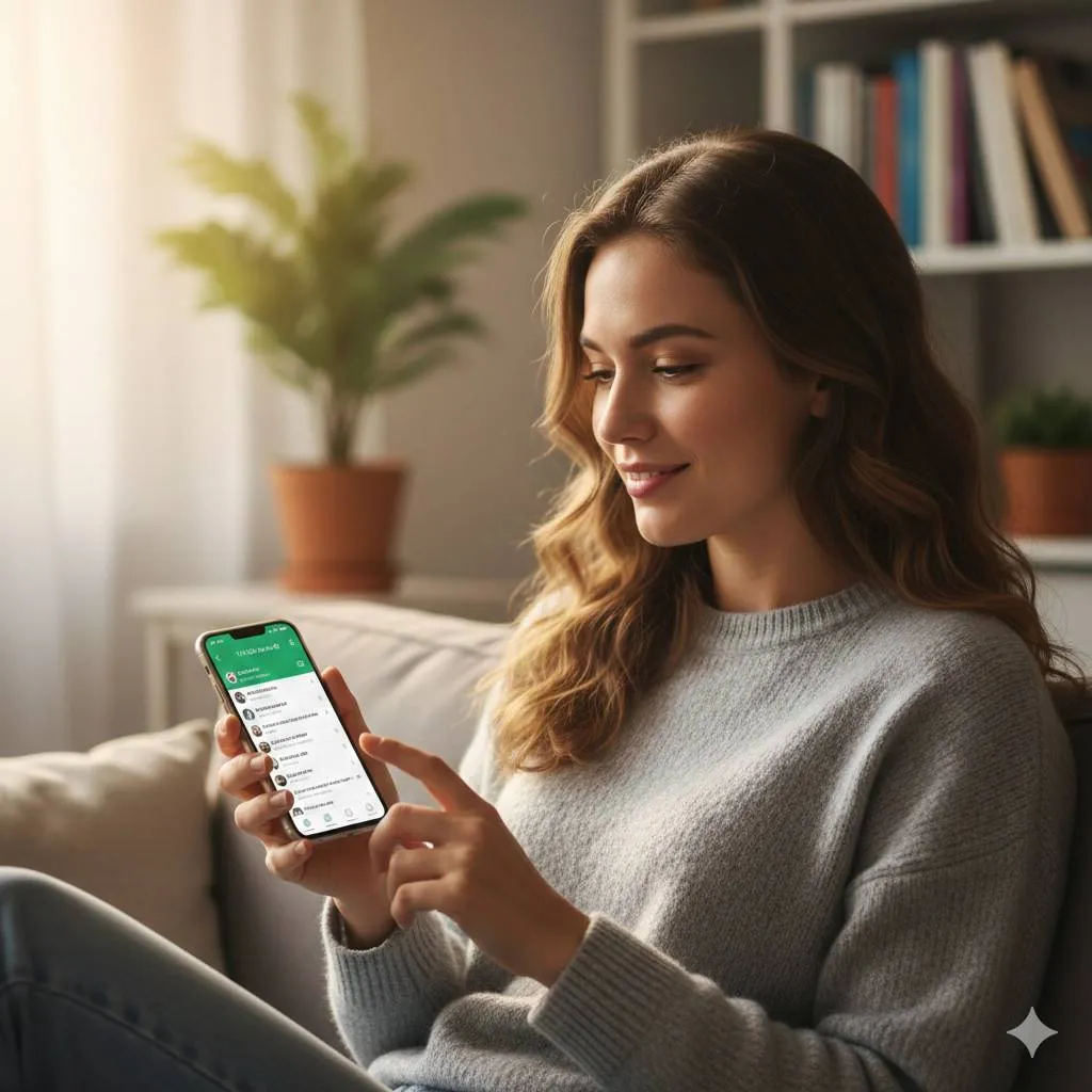 Alternatif Menggunakan Versi Lama WhatsApp (c) Ilustrasi AI