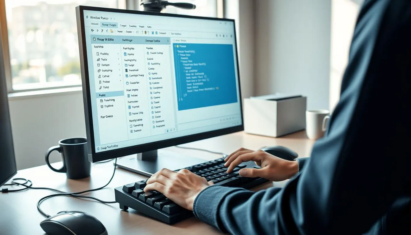 Menonaktifkan Microsoft Edge Melalui Group Policy Editor (c) Ilustrasi AI