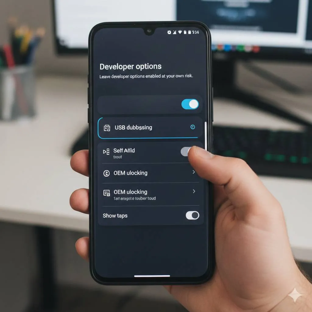 Apa Itu Mode Developer Android (c) Ilustrasi AI