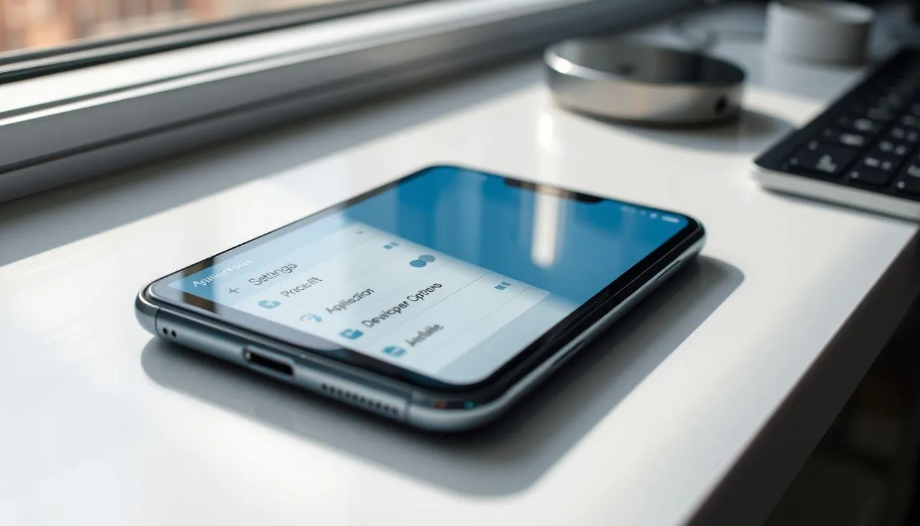 Menonaktifkan Mode Developer dengan Menghapus Data Aplikasi Pengaturan (c) Ilustrasi AI