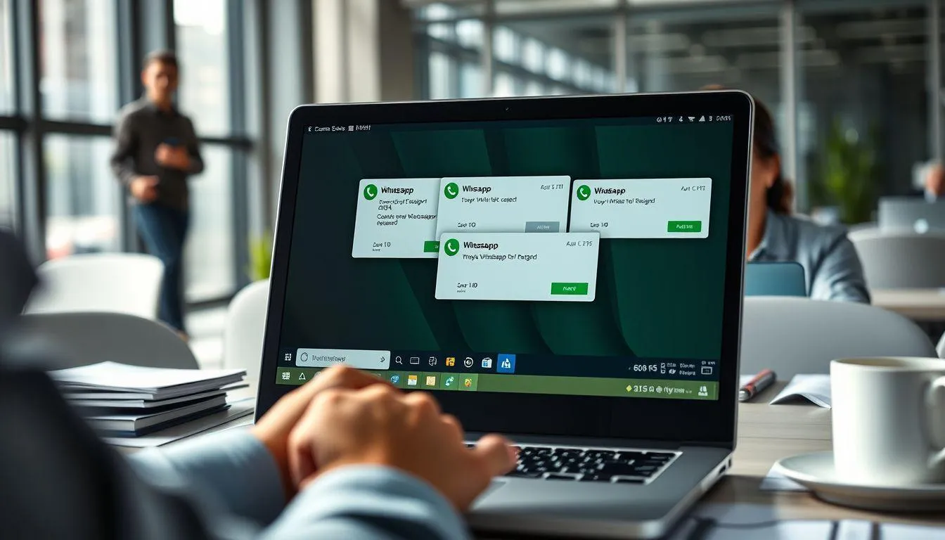 Mengapa Perlu Menonaktifkan Notifikasi WhatsApp di Laptop (c) Ilustrasi AI